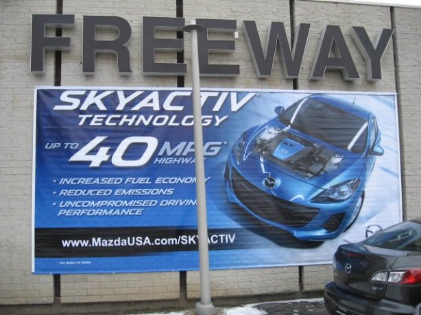 Skyactiv is now at Freeway Mazda